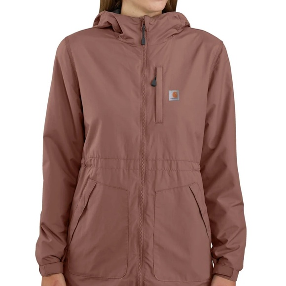 Carhartt Women's Rain Defender Lightweight Coat - Picture 1 of 8